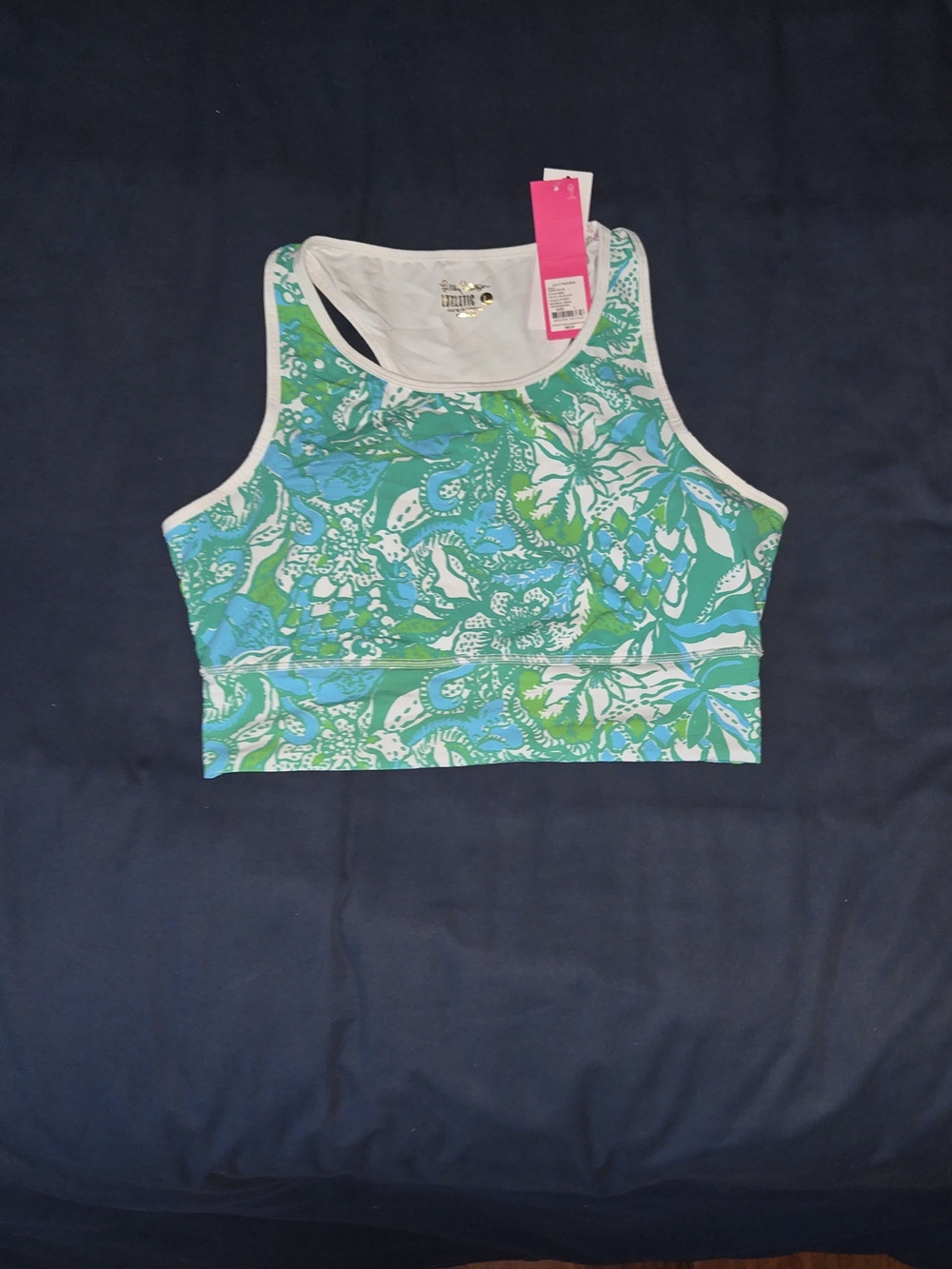 NWT Lilly Pulitzer Luxletic Bentlee Longline Sports Bra